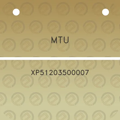 mtu-xp51203500007