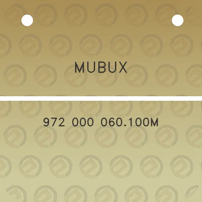 mubux-972-000-060100m