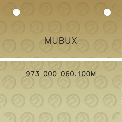 mubux-973-000-060100m