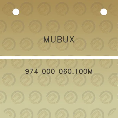 mubux-974-000-060100m