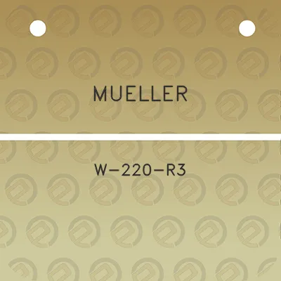 mueller-w-220-r3