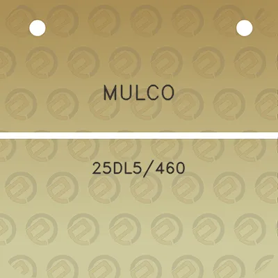 mulco-25dl5460