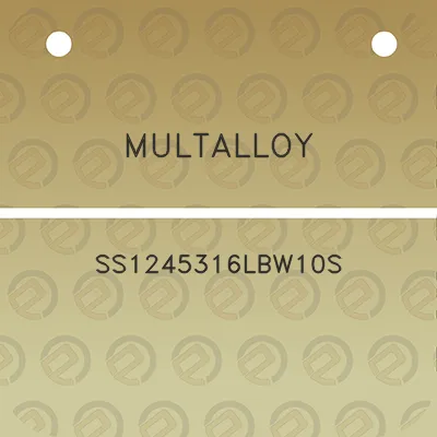 multalloy-ss1245316lbw10s