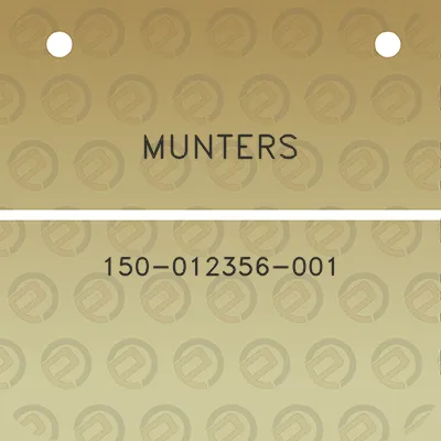 munters-150-012356-001