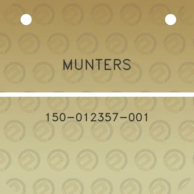 munters-150-012357-001