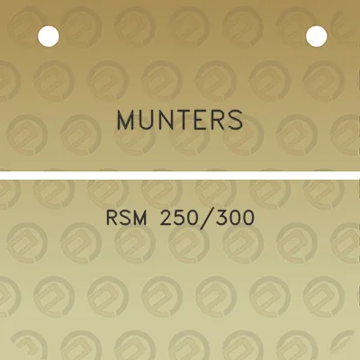 munters-rsm-250300