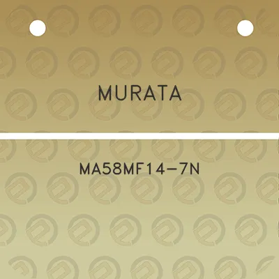 murata-ma58mf14-7n