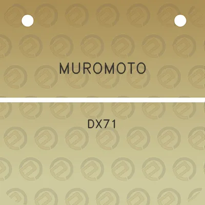 muromoto-dx71