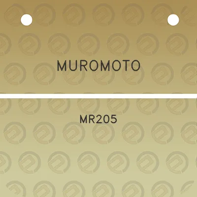 muromoto-mr205