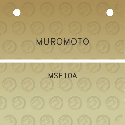 muromoto-msp10a