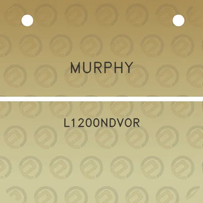 murphy-l1200ndvor