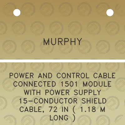 murphy-power-and-control-cable-connected-1501-module-with-power-supply-15-conductor-shield-cable-72-in-118-m-long