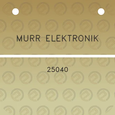 murr-elektronik-25040