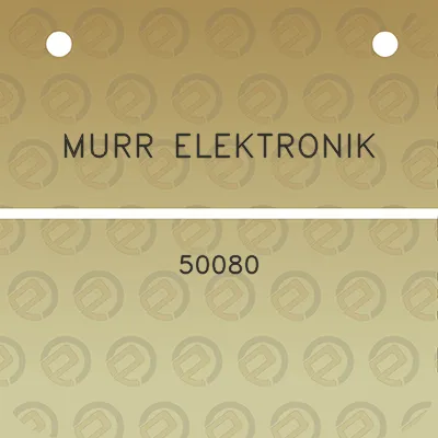 murr-elektronik-50080