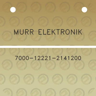 murr-elektronik-7000-12221-2141200