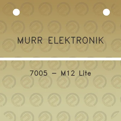 murr-elektronik-7005-m12-lite