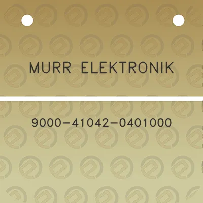 murr-elektronik-9000-41042-0401000