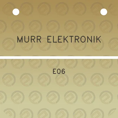 murr-elektronik-e06