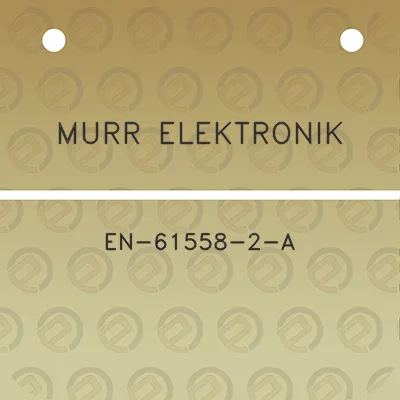 murr-elektronik-en-61558-2-a