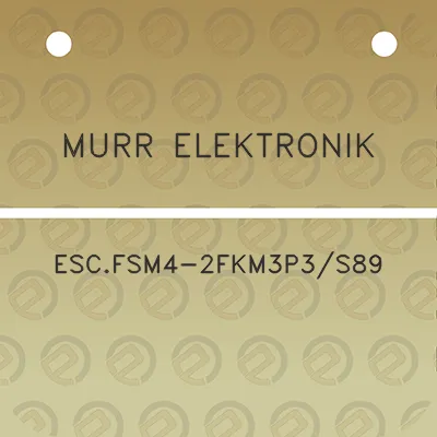 murr-elektronik-escfsm4-2fkm3p3s89