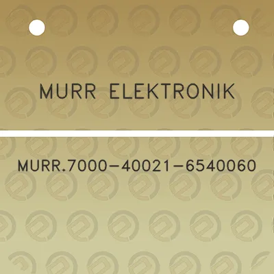 murr-elektronik-murr7000-40021-6540060