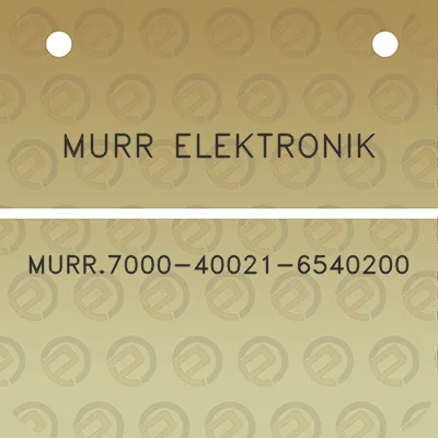 murr-elektronik-murr7000-40021-6540200