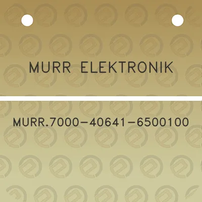 murr-elektronik-murr7000-40641-6500100