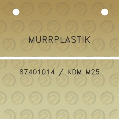 murrplastik-87401014-kdm-m25