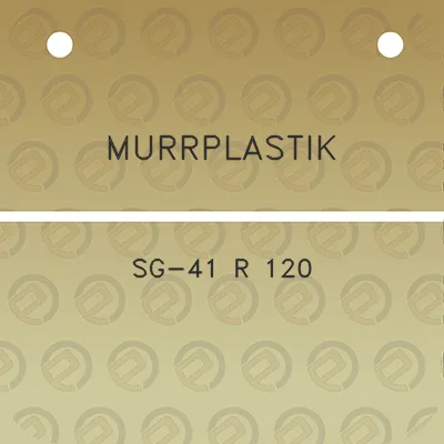 murrplastik-sg-41-r-120