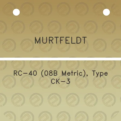 murtfeldt-rc-40-08b-metric-type-ck-3