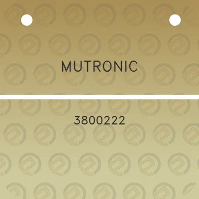 mutronic-3800222