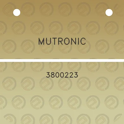 mutronic-3800223