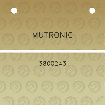 mutronic-3800243