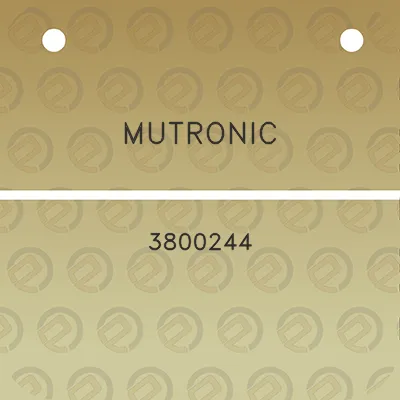 mutronic-3800244