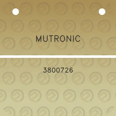 mutronic-3800726