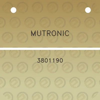 mutronic-3801190