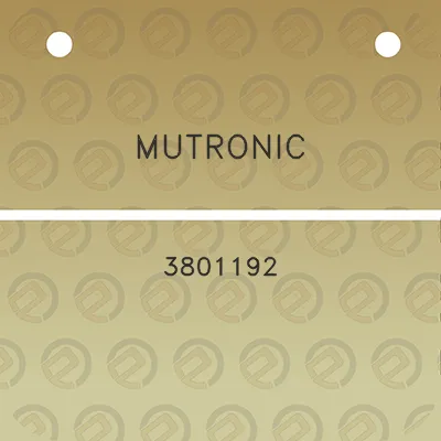 mutronic-3801192