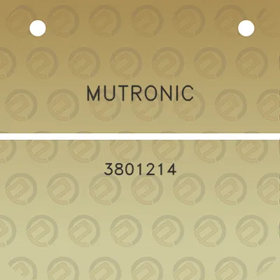 mutronic-3801214