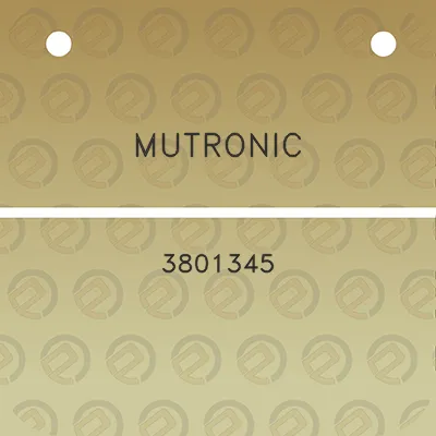 mutronic-3801345