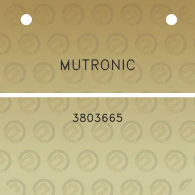 mutronic-3803665