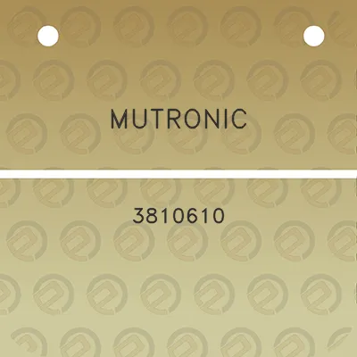 mutronic-3810610