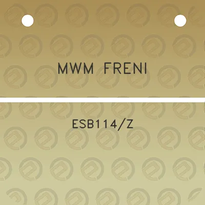 mwm-freni-esb114z