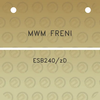 mwm-freni-esb240zd