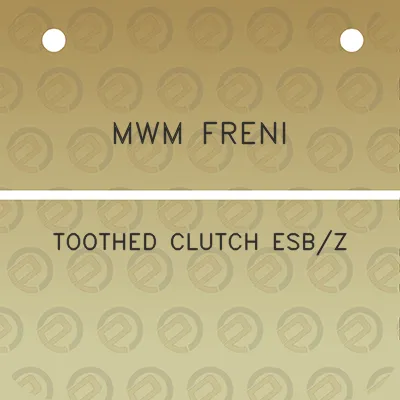 mwm-freni-toothed-clutch-esbz