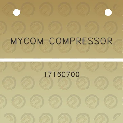 mycom-compressor-17160700