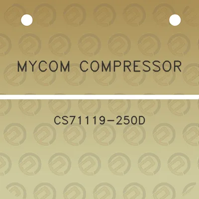 mycom-compressor-cs71119-250d