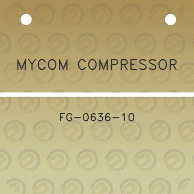 mycom-compressor-fg-0636-10