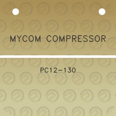 mycom-compressor-pc12-130