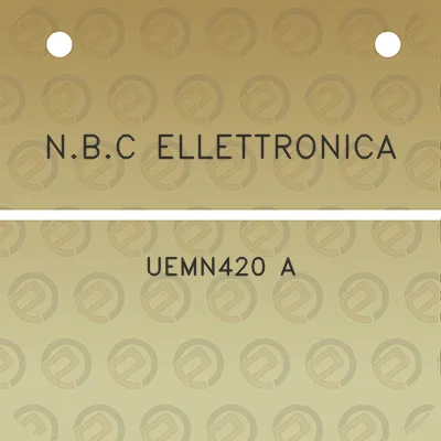 nbc-ellettronica-uemn420-a