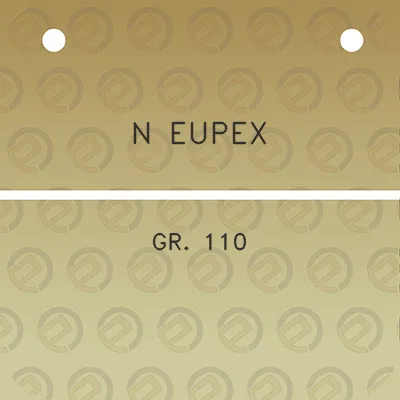 n-eupex-gr-110